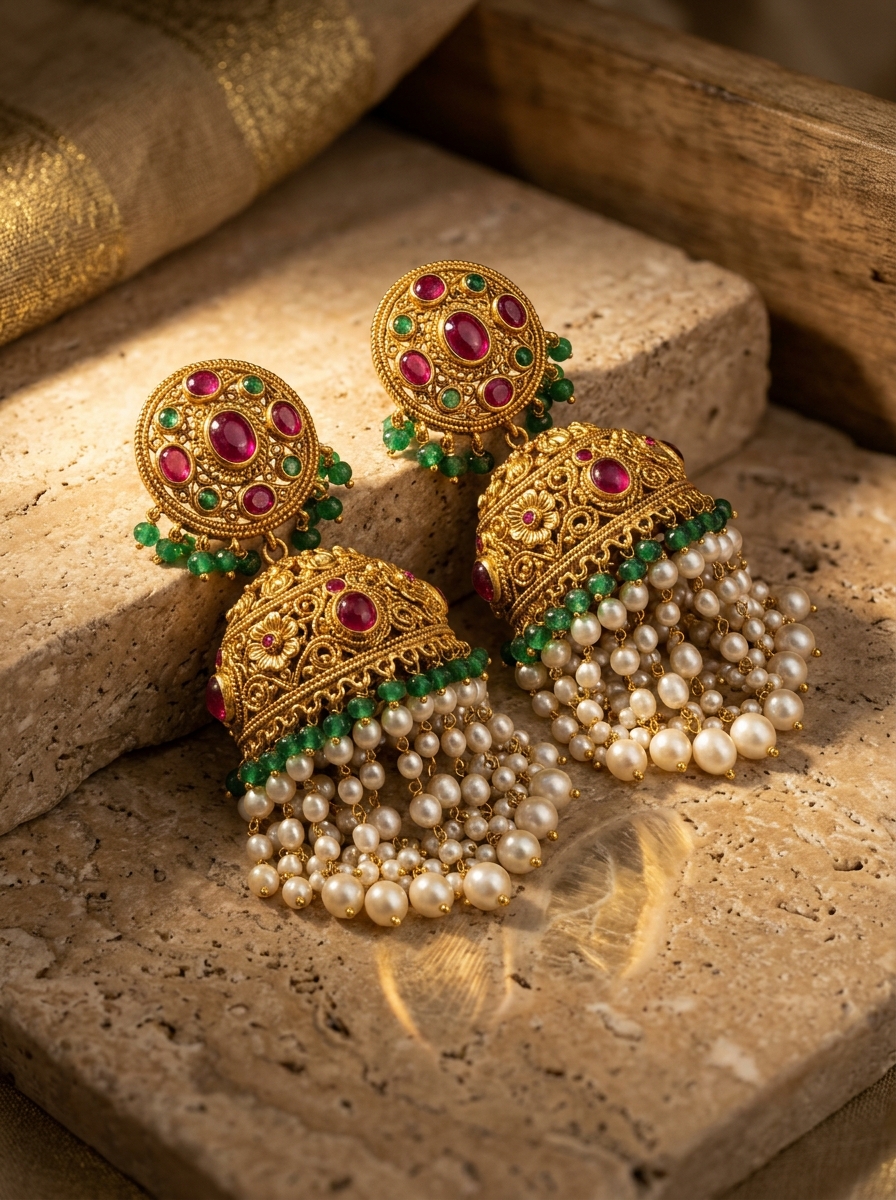 Bali Hoops - Handcrafted Aarna Jewellery