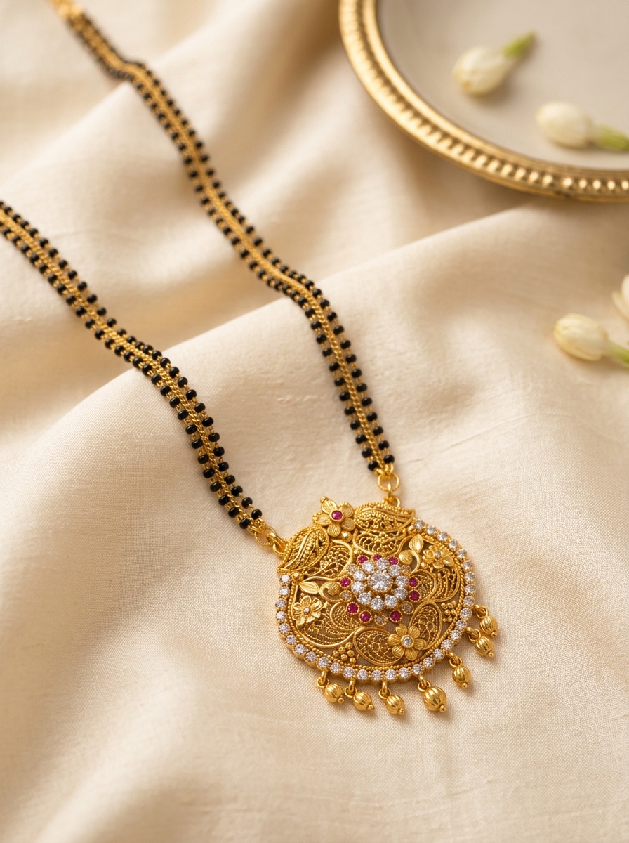Heritage Mangalsutra - Handcrafted Aarna Jewellery